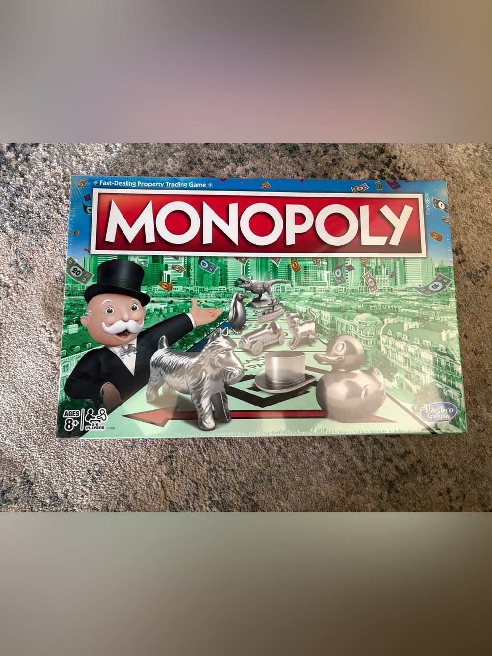 Monopoly Classic Board Game - Red Edition by Hasbro brand new factory sealed